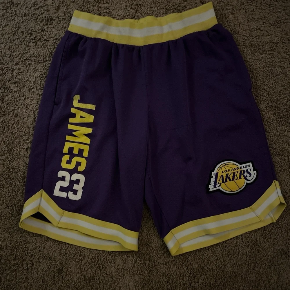 Lebron James Lakers shorts - Picture 1 of 2